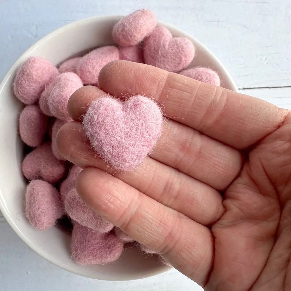 Felt pocket hug Heart