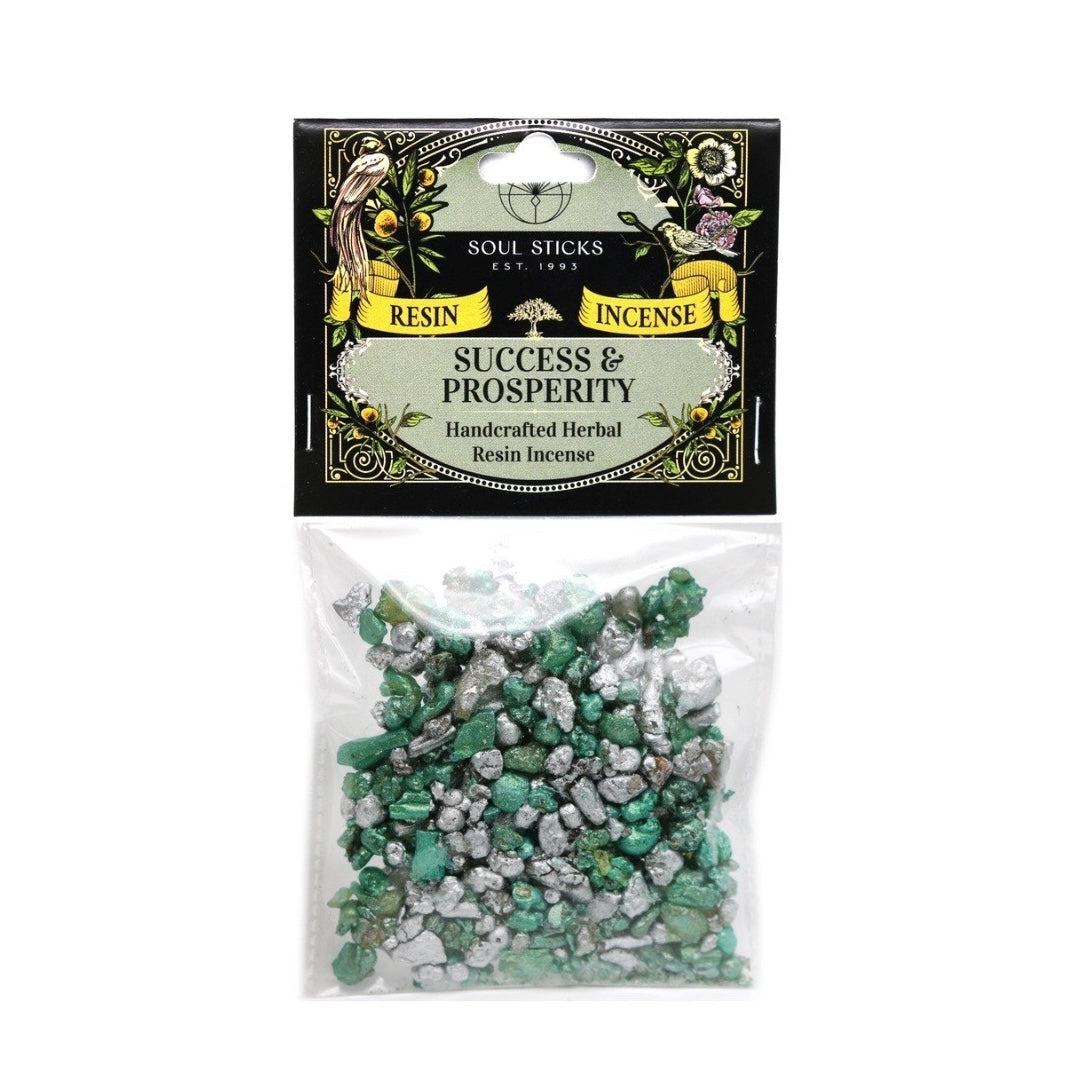 Success and prosperity resin incense