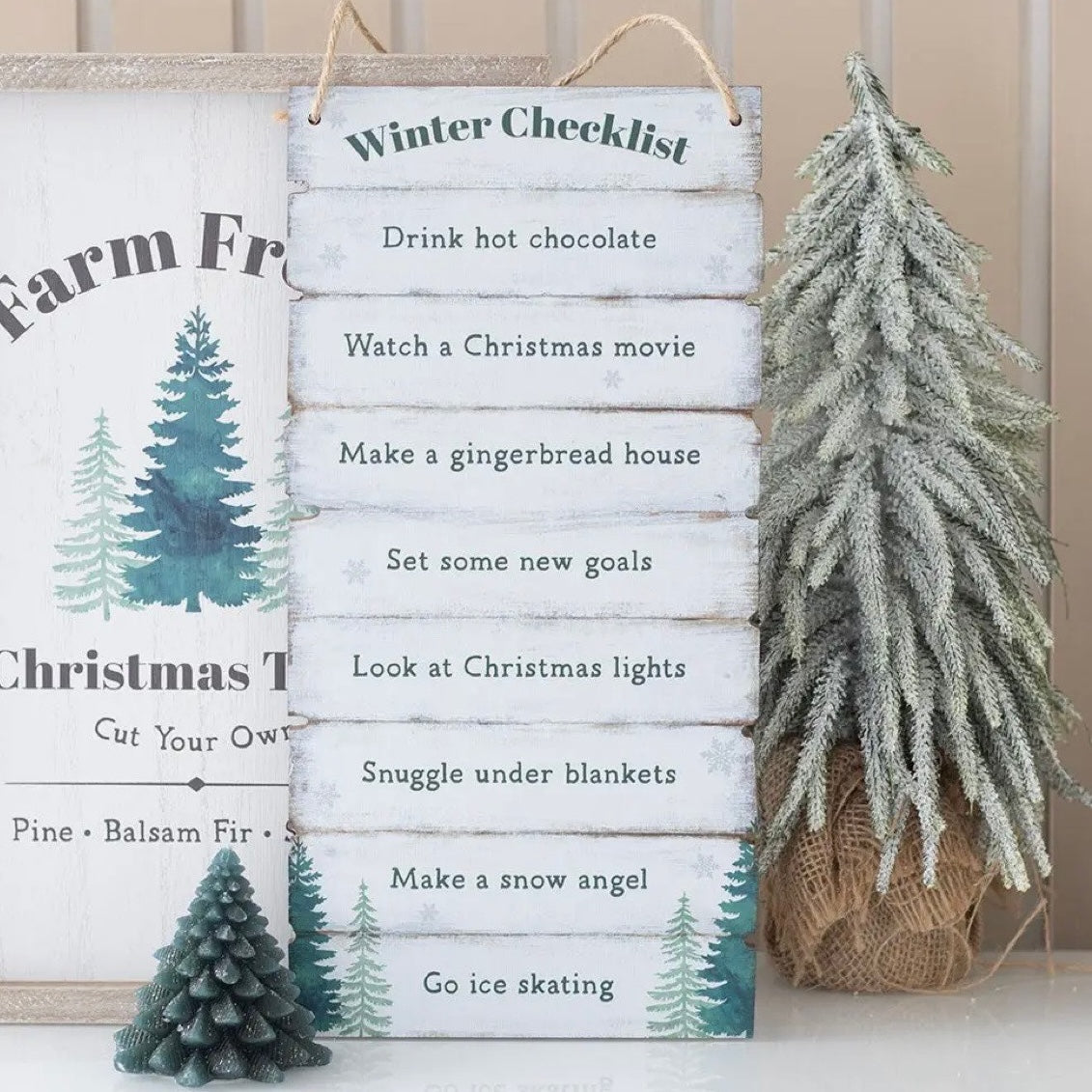 Christmas winter checklist