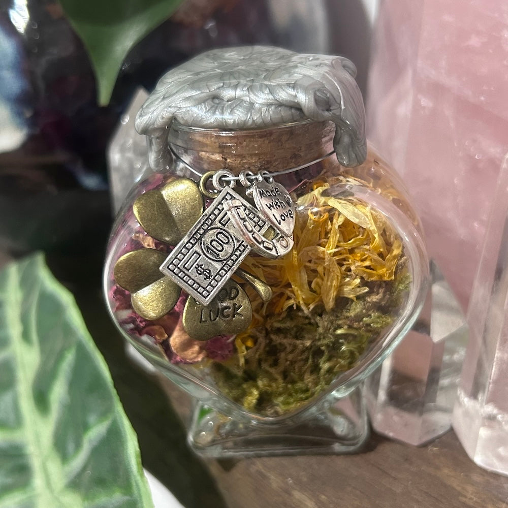 Abundance in Money & Wealth Spell Jar