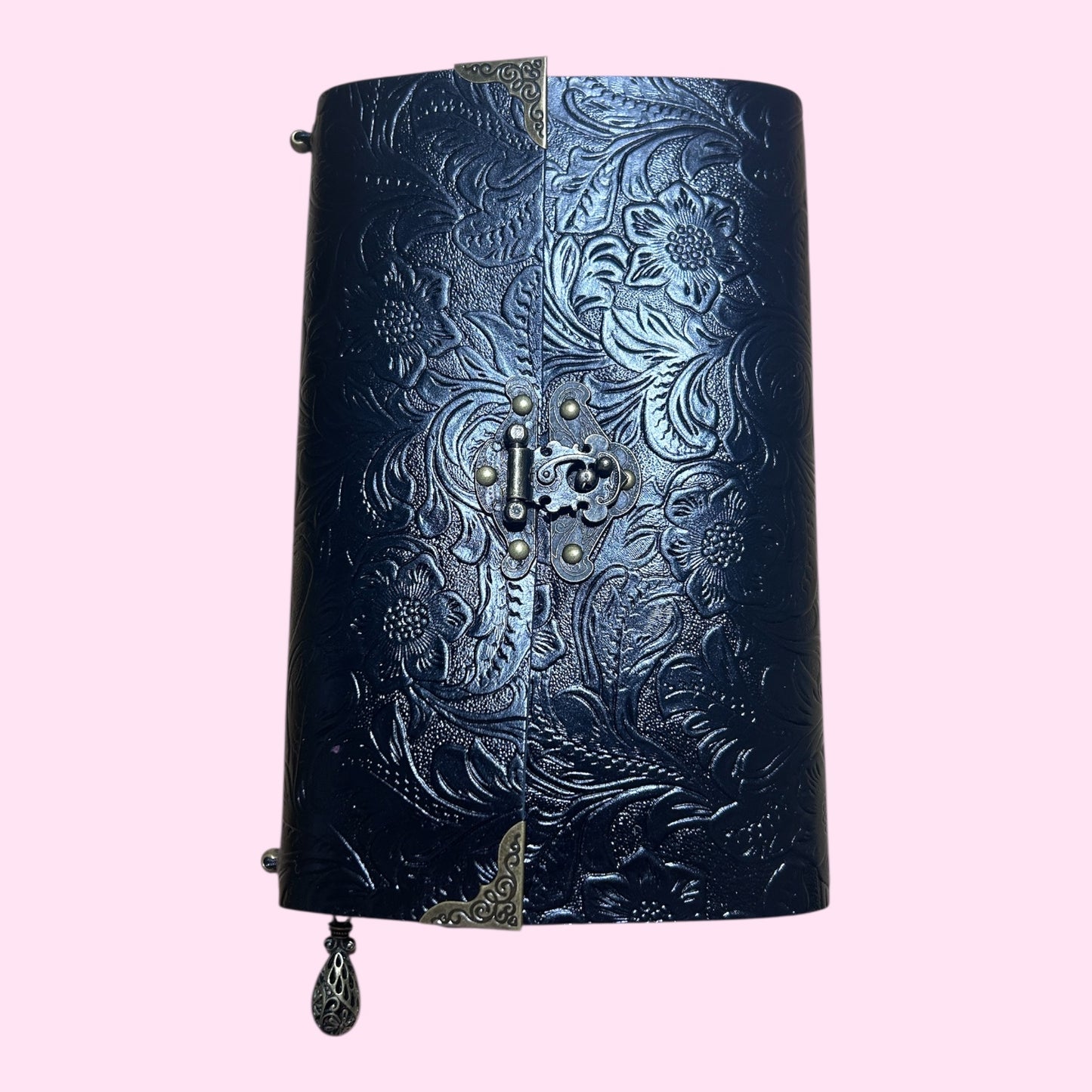 Leather journal black