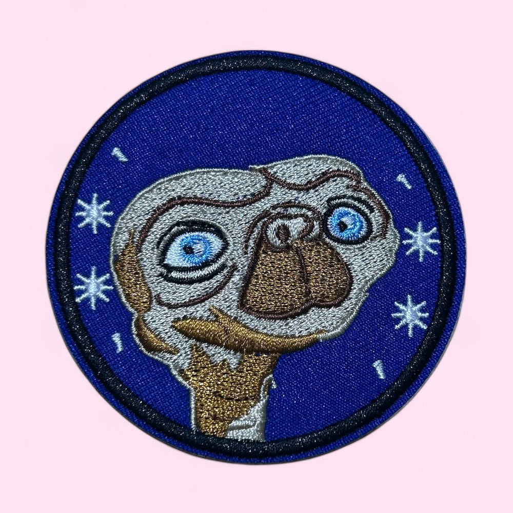 ET embroidery patch