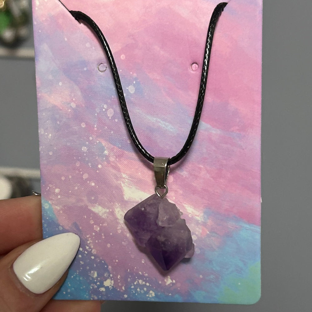 Amethyst necklace