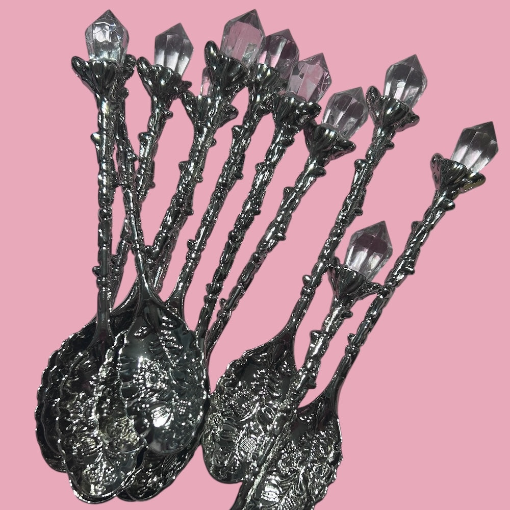 Crystal spoons