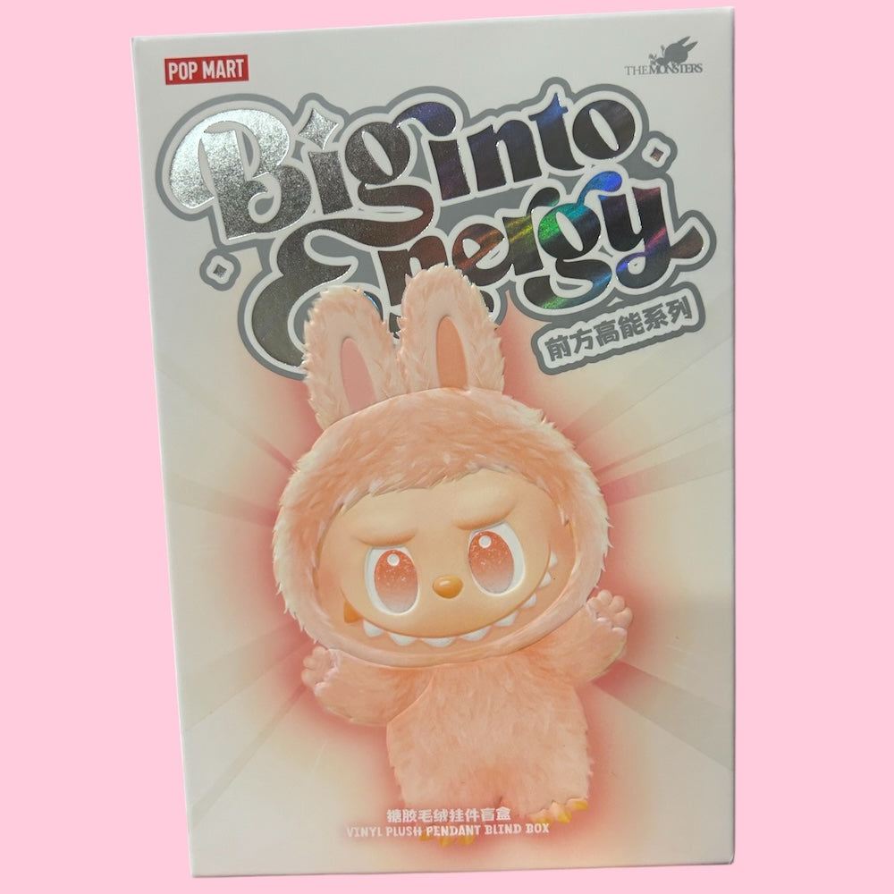 Big into energy authentic pop mart labubus