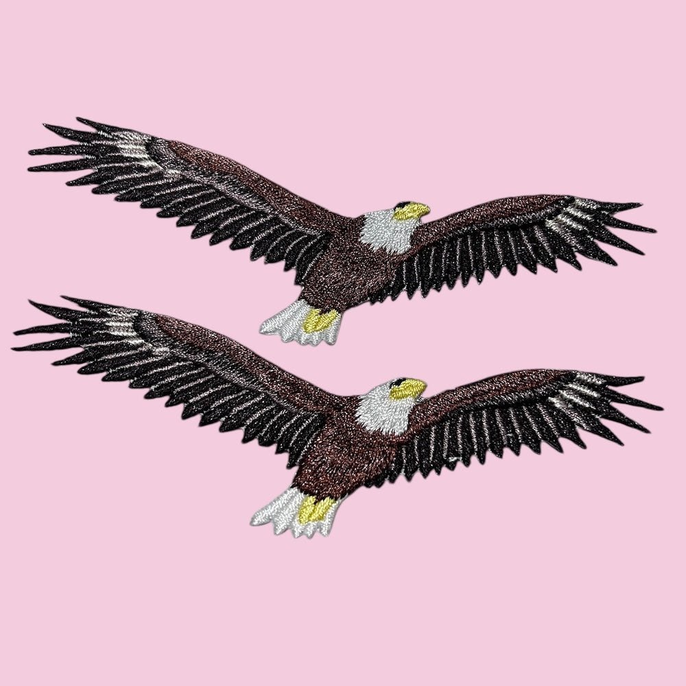 Eagle embroidery patches