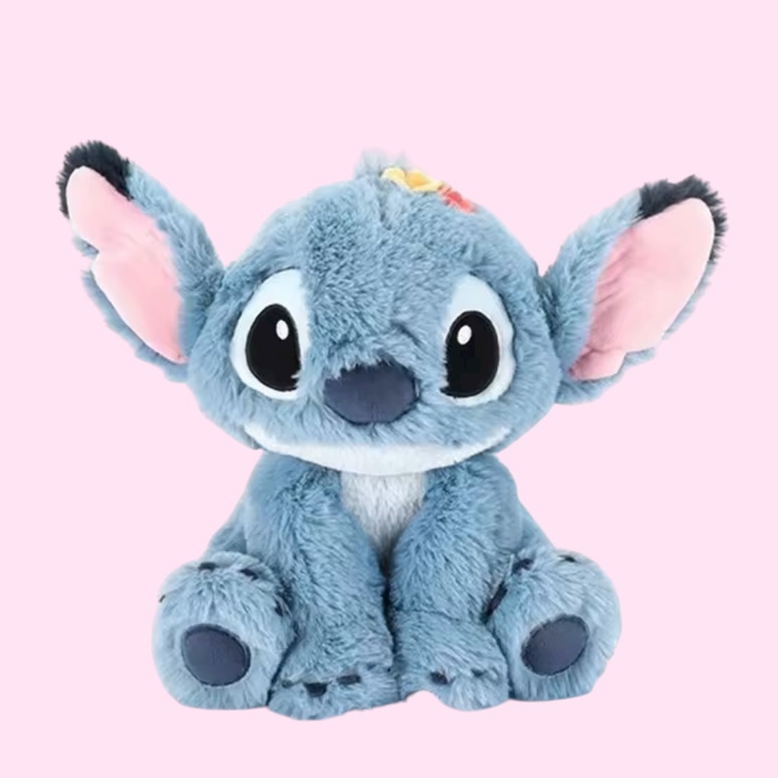 Stitch plush flower on head 25cm