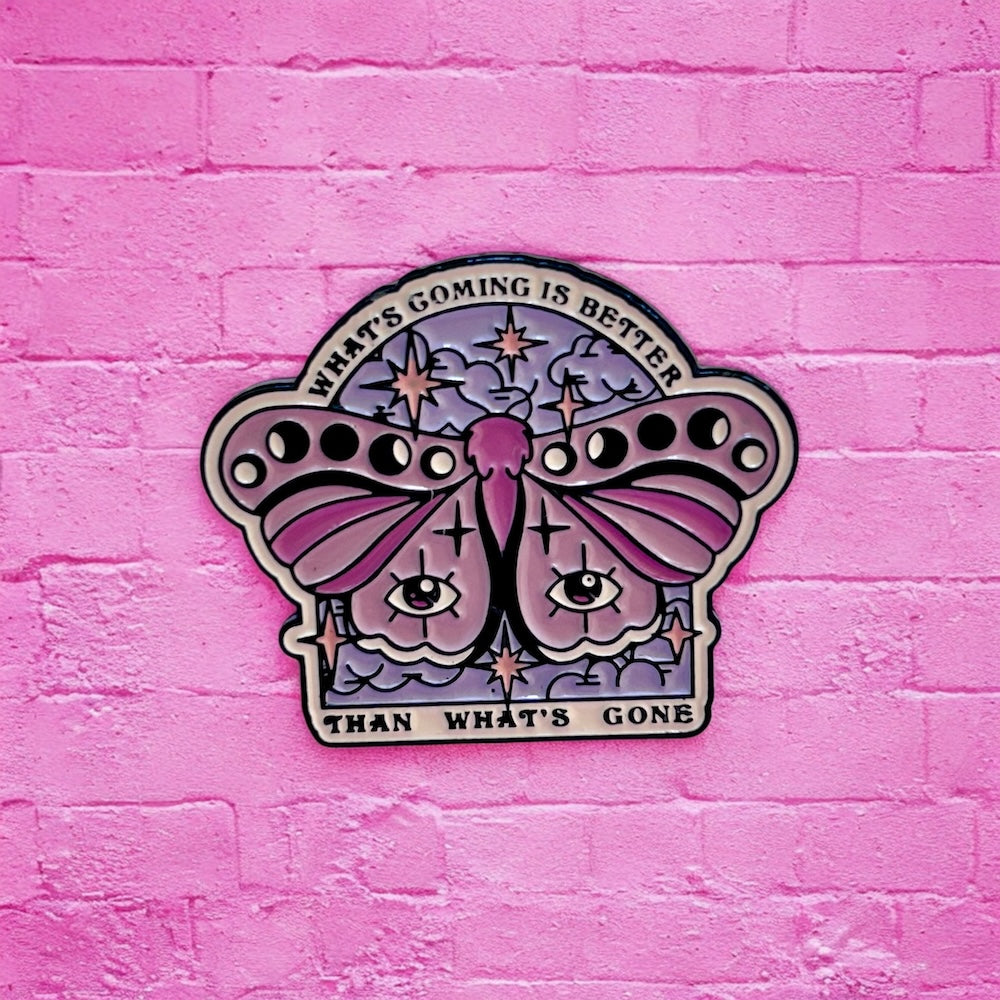 Butterfly enamel pin