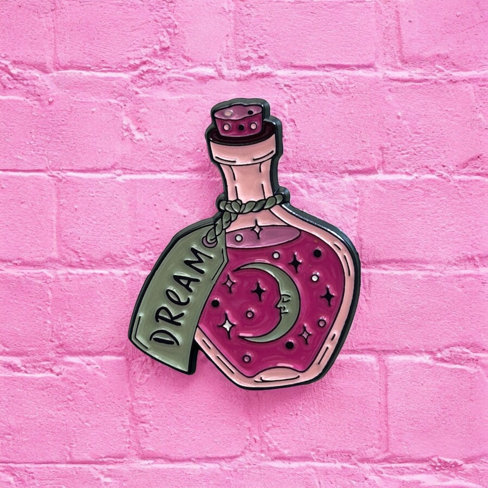 Potion dreams enamel pin