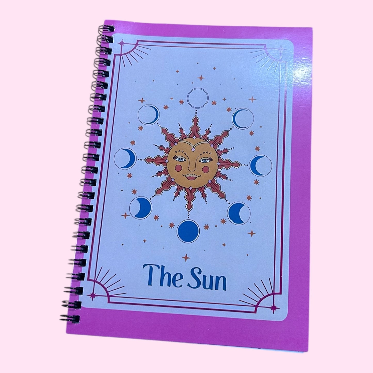 The sun notebook lined