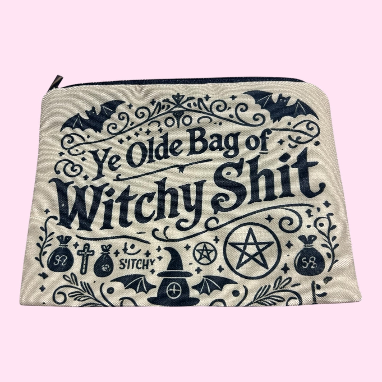 Pencil case witchy sh$t