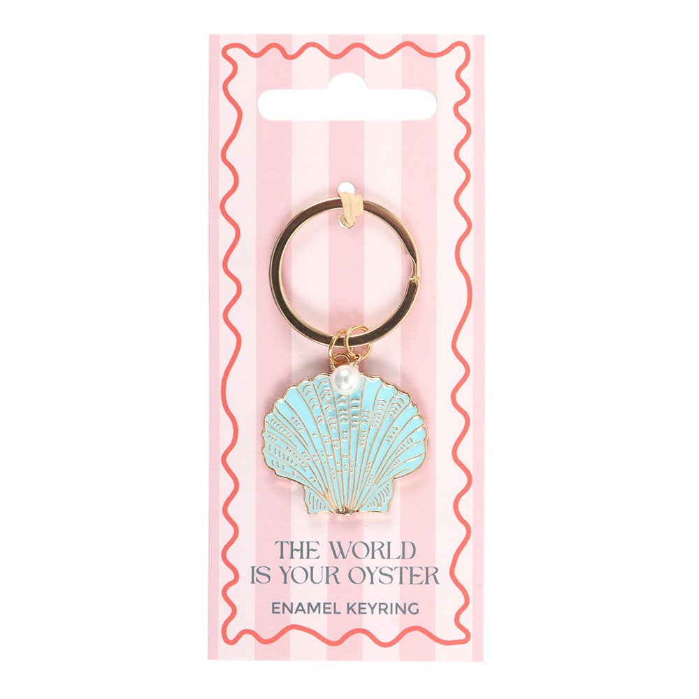 The World is Your Oyster Keyring