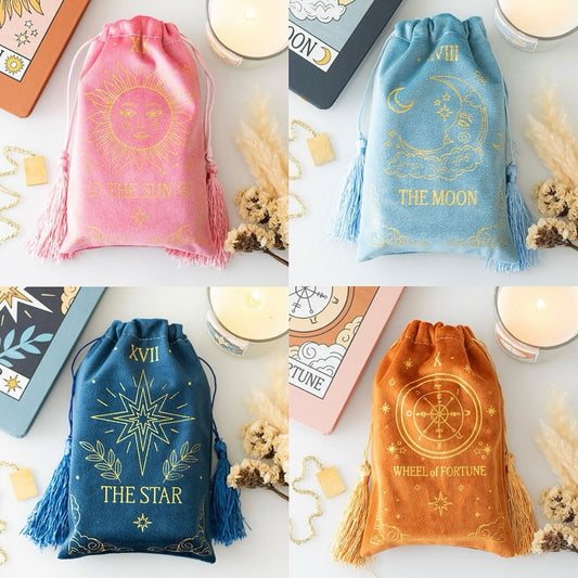 Oracle/Tarot deck drawstring bags