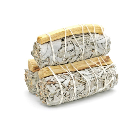 White sage and palo clearing bundle