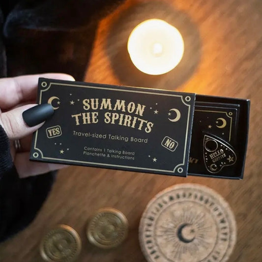 Mini travel sized talking boards