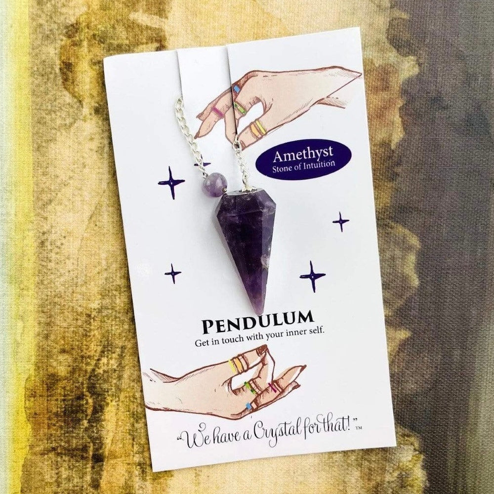 Amethyst pendulum