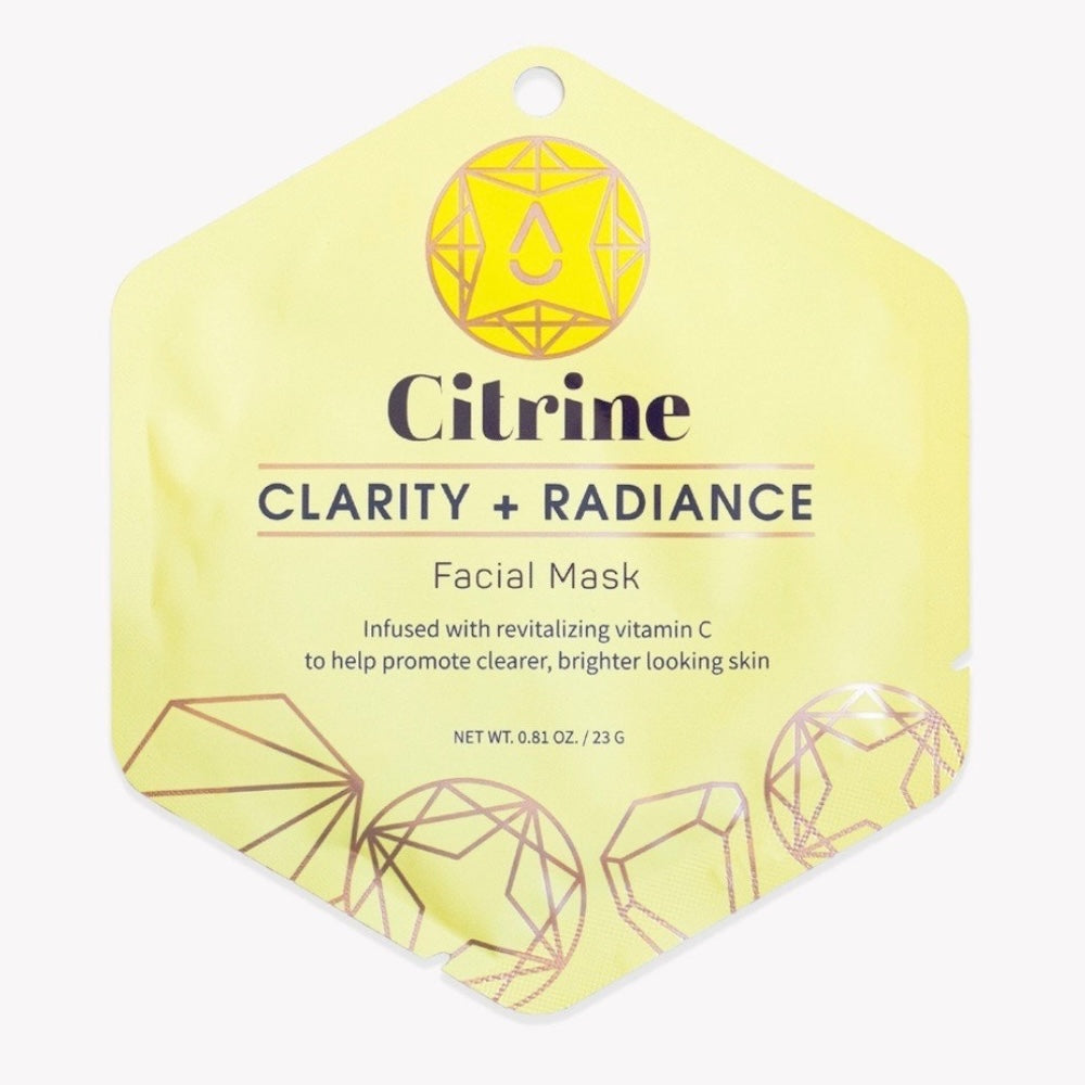 Brighten citrine face mask