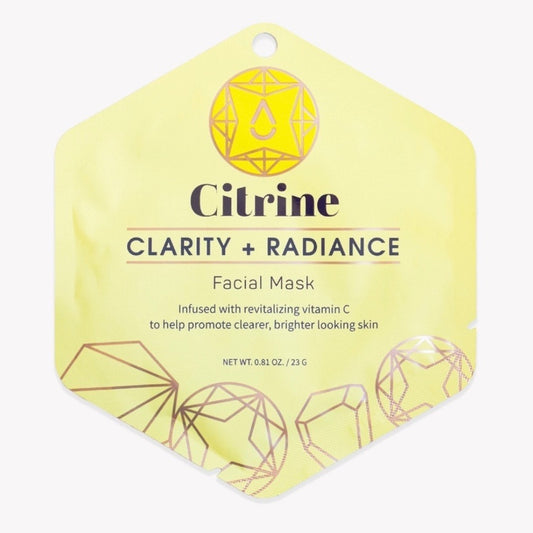 Brighten citrine face mask