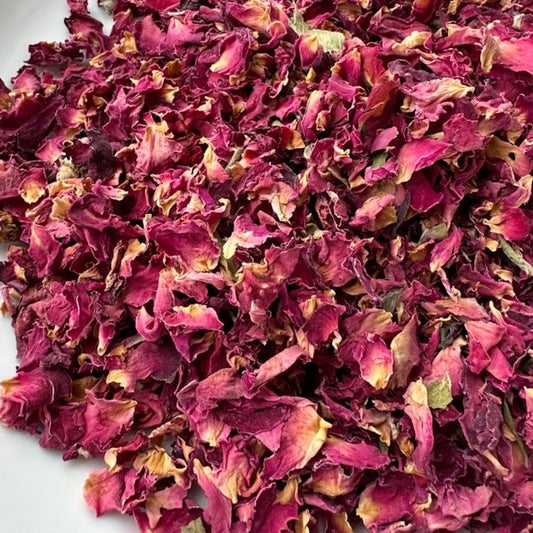 Dried organic rose petals (10g)