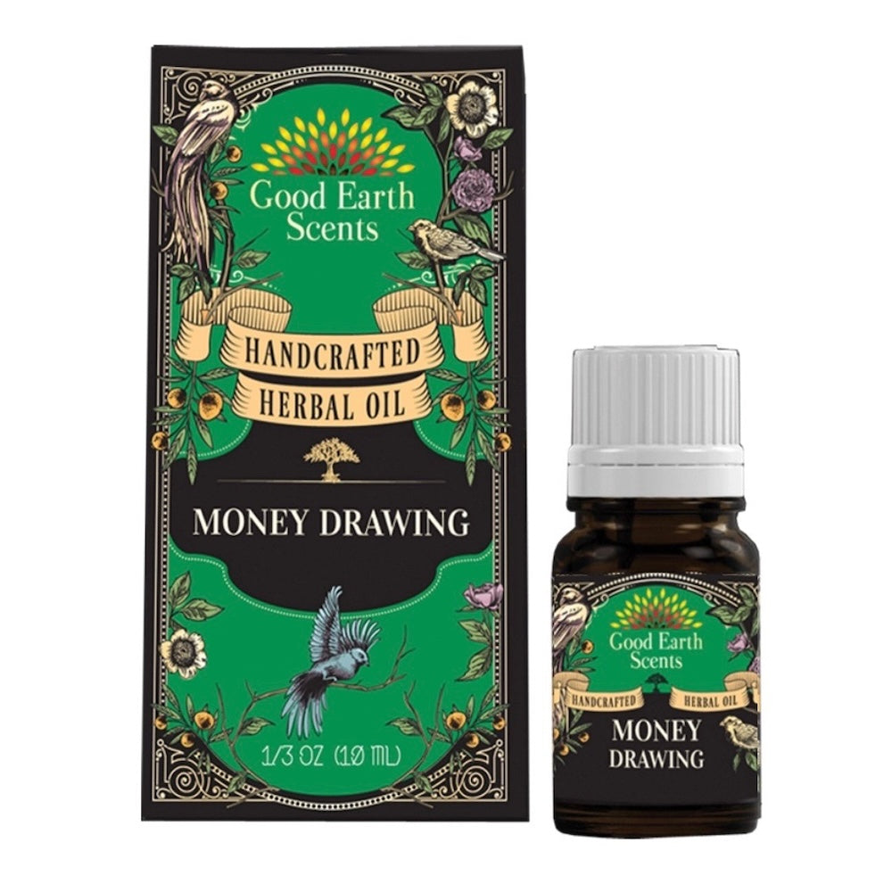 Money drawing herbal oil