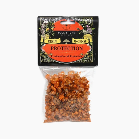 Protection resin incense
