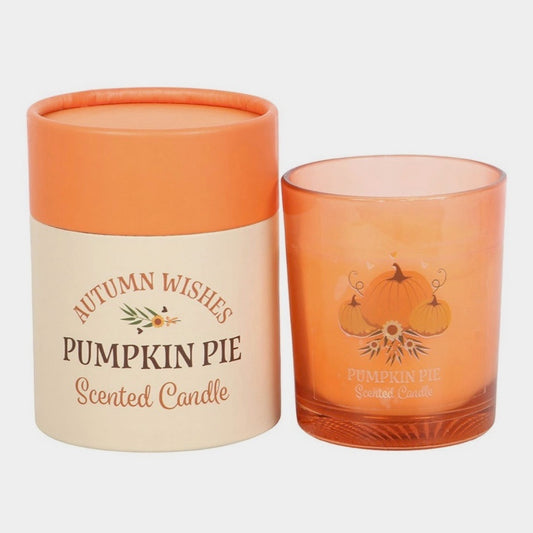 Pumpkin pie candle