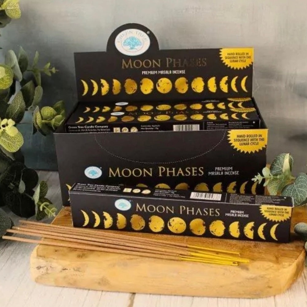 Moon phase incense sticks – Rock Petal Spirit