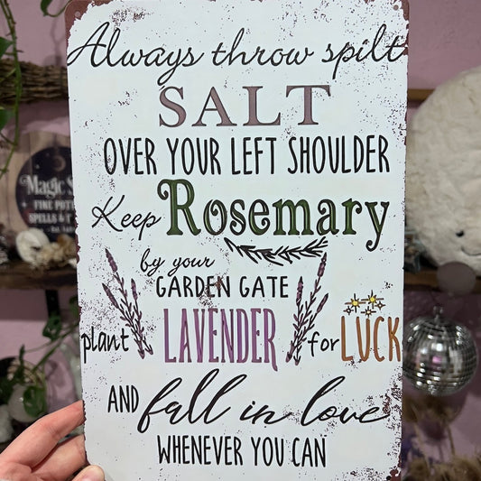 Practical magic sign