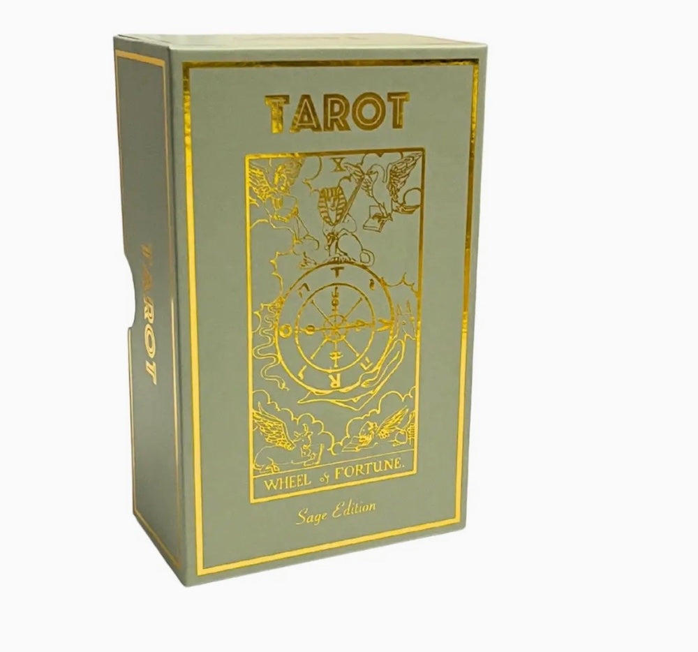 TAROT Green and Gold Tarot & Guide