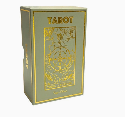 TAROT Green and Gold Tarot & Guide