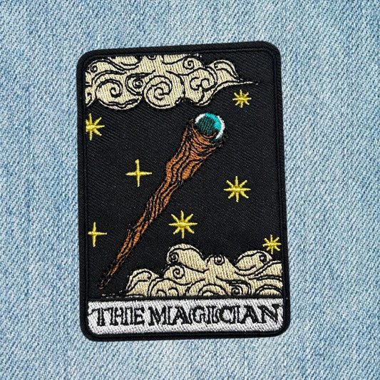 The magician embroidery patch