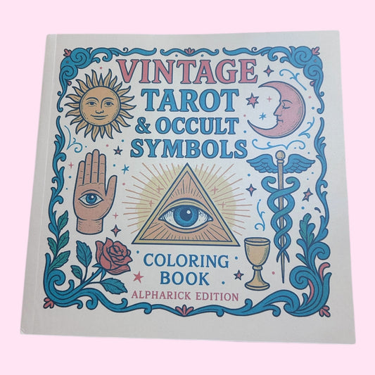 Tarot colouring book