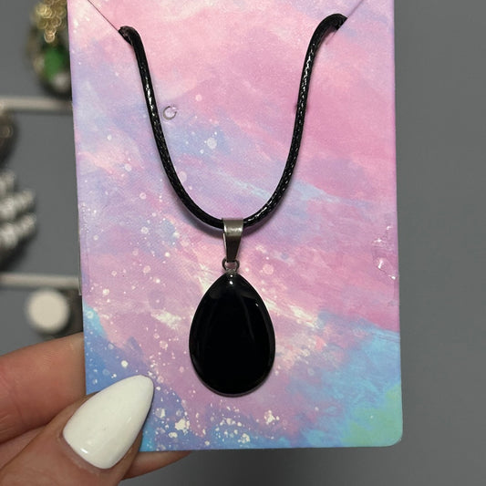 Onyx necklace