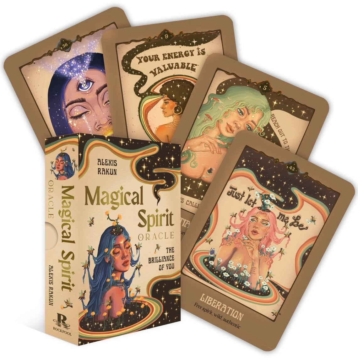 Magical spirit oracle cards