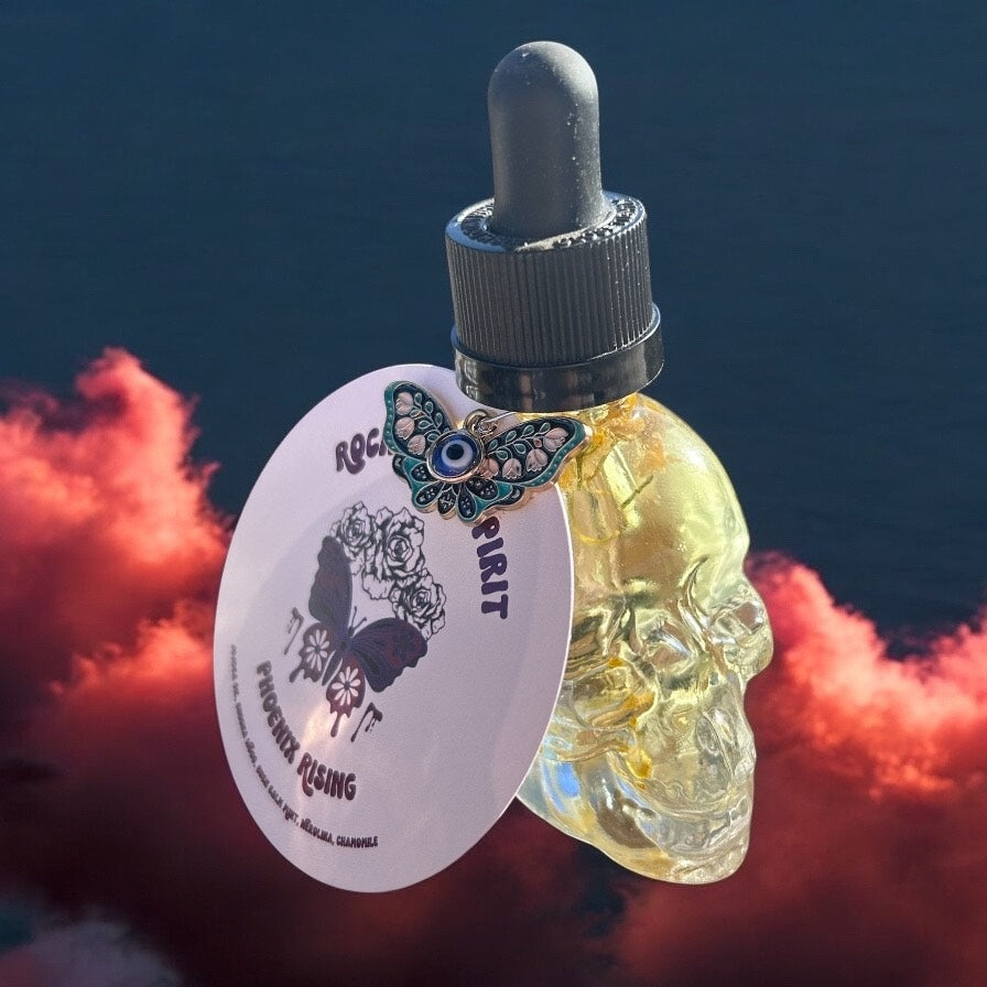 Phoenix Rising – Ritual Oil for Rebirth & Empowerment – Rock Petal Spirit