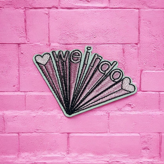 Weirdo embroidery patch