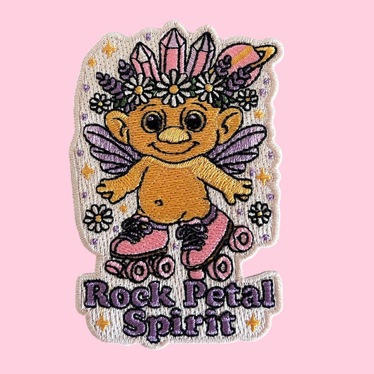 RPS troll embroidery patch