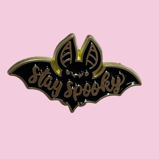 Bat enamel pin