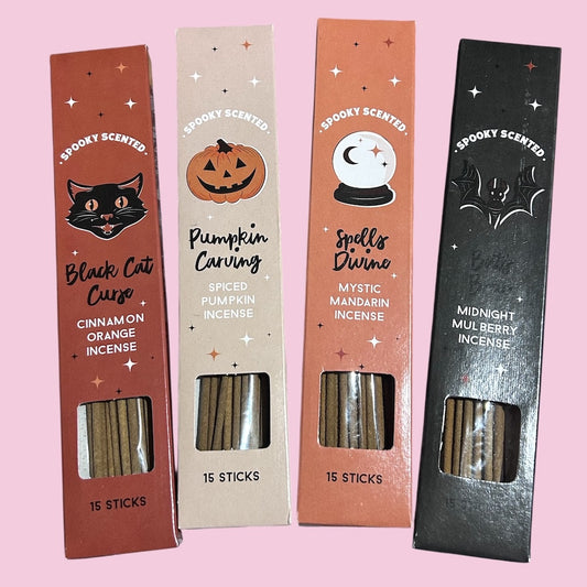 Spooky incense sticks