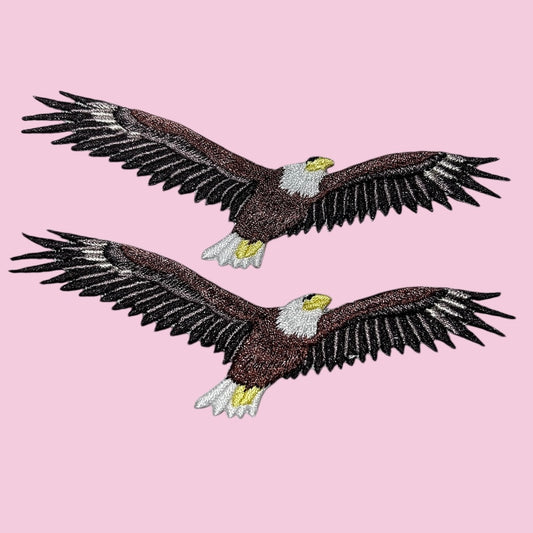 Eagle embroidery patches