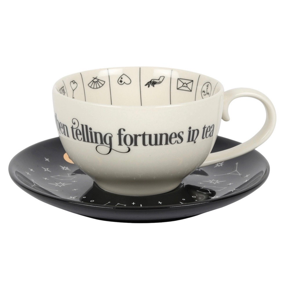 Fortune telling tea cup