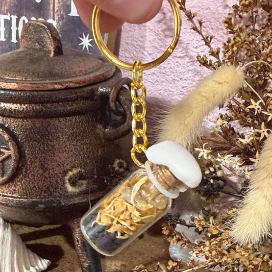 Protection and prosperity key chain