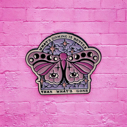 Butterfly enamel pin