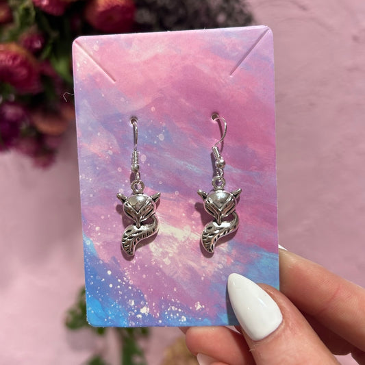 Fox earrings