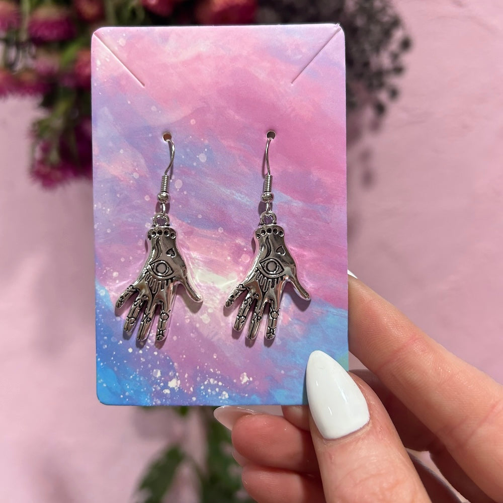 Hand earrings