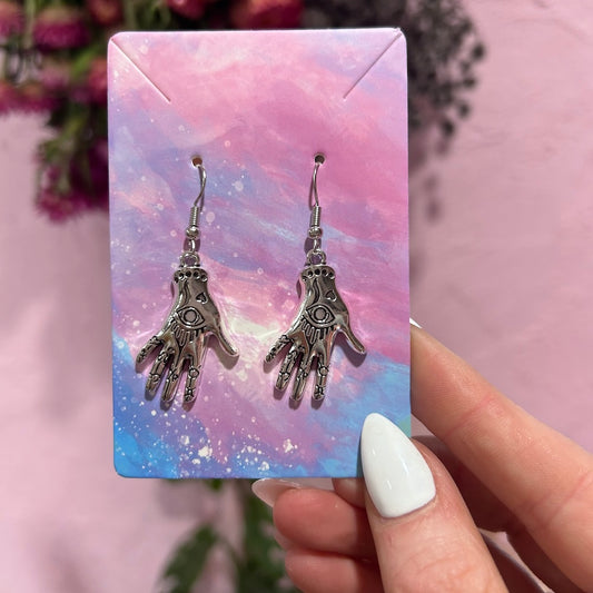 Hand earrings