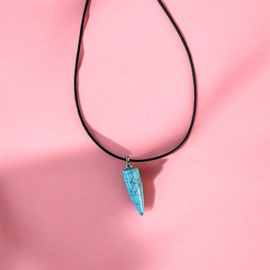Howlite necklace