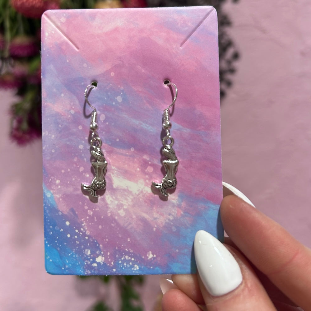 Mermaid tail earrings