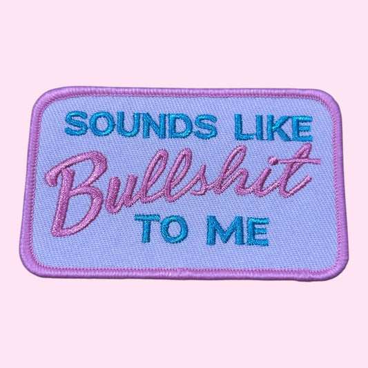 Sounds like BS embroidery patch