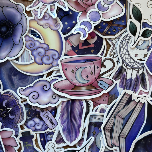 Stickers witchy random selection